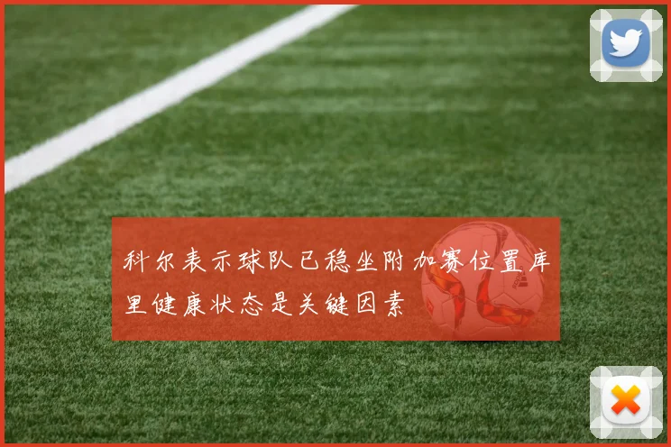 科尔表示球队已稳坐附加赛位置库里健康状态是关键因素